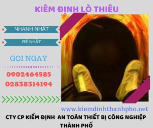 Hình ảnh kiểm định lò thiêu