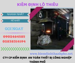 Hình ảnh kiểm định lò thiêu