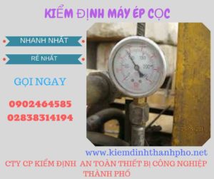 Hình ảnh kiểm định máy ép cọc