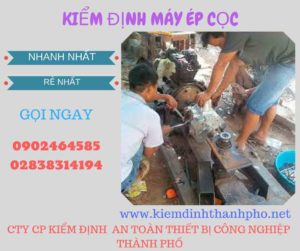 Hình ảnh kiểm định máy ép cọc