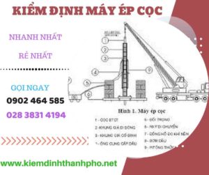 Hình ảnh kiểm định máy ép cọc