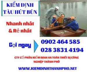 Hình ảnh kiểm định tàu hút bùn