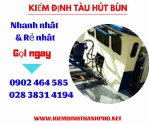 Hình ảnh kiểm định tàu hút bùn