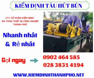 Hình ảnh kiểm định tàu hút bùn