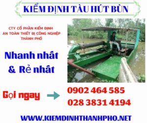 Hình ảnh kiểm định tàu hút bùn