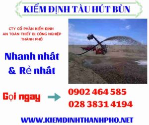 Hình ảnh kiểm định tàu hút bùn