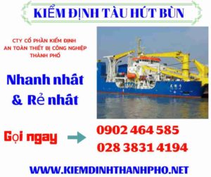 Hình ảnh kiểm định tàu hút bùn