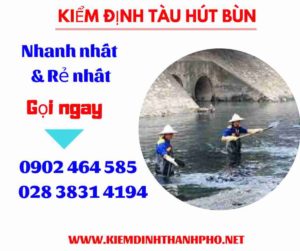 Hình ảnh kiểm định tàu hút bùn