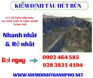 Hình ảnh kiểm định tàu hút bùn