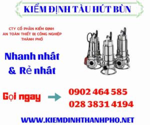 Hình ảnh kiểm định tàu hút bùn