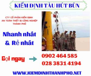 Hình ảnh kiểm định tàu hút bùn