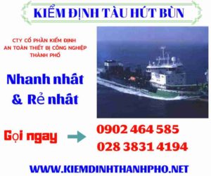 Hình ảnh kiểm định tàu hút bùn