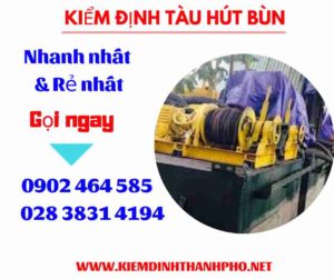 Hình ảnh kiểm định tàu hút bùn