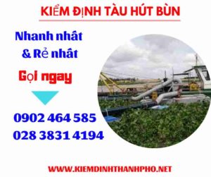 Hình ảnh kiểm định tàu hút bùn