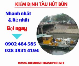 Hình ảnh kiểm định tàu hút bùn