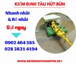 Hình ảnh kiểm định tàu hút bùn