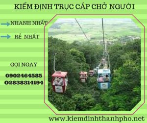 Hình ảnh kiểm định Trục cáp chở người