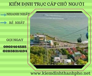 Hình ảnh kiểm định Trục cáp chở người