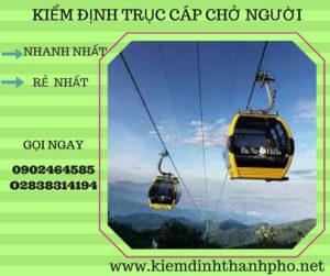 Hình ảnh kiểm định Trục cáp chở người