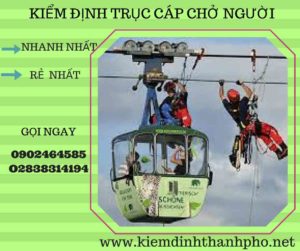 Hình ảnh kiểm định Trục cáp chở người