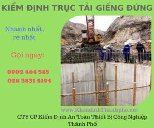 Hình ảnh kiểm định Trục tải giếng đứng