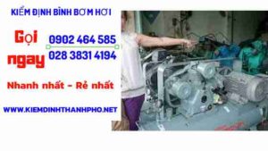 Hình ảnh kiểm định BÌnh bơm hơi