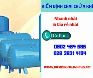 Hình ảnh kiểm định Chai chứa khí