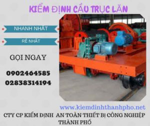 Hình ảnh kiểm định Cầu trục lăn