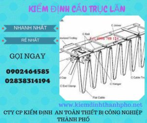 Hình ảnh kiểm định Cầu trục lăn