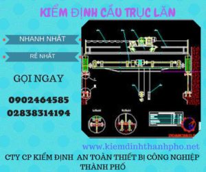 Hình ảnh kiểm định Cầu trục lăn