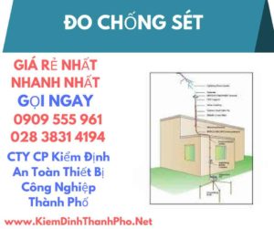 hình ảnh kiểm định đo chống sét