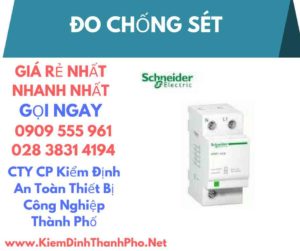 hình ảnh kiểm định đo chống sét