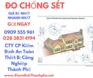 hình ảnh kiểm định đo chống sét