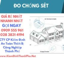 Vì sao phải đo chống sét