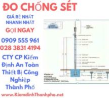 Đo chống sét quy định về đo chống sét