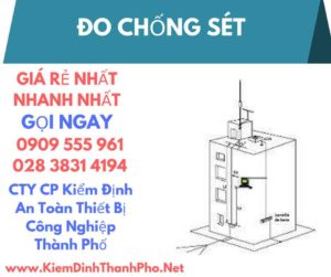 hình ảnh kiểm định đo chống sét