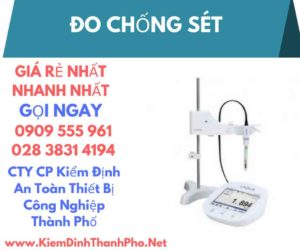 hình ảnh kiểm định đo chống sét