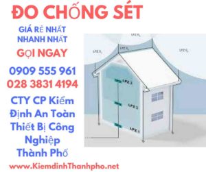 hình ảnh kiểm định đo chống sét