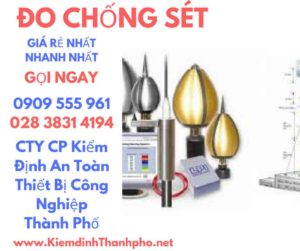 hình ảnh kiểm định đo chống sét