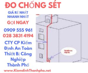 hình ảnh kiểm định đo chống sét