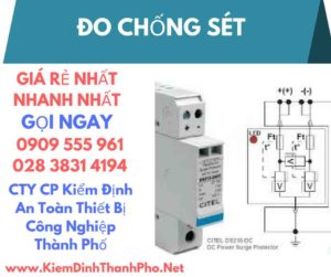 hình ảnh kiểm định đo chống sét