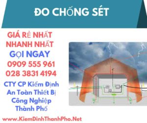 hình ảnh kiểm định đo chống sét