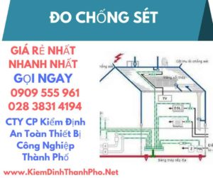 hình ảnh kiểm định đo chống sét