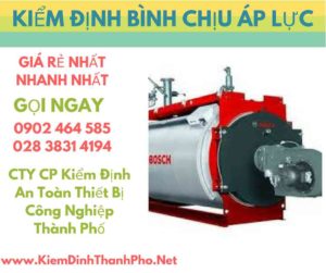 hình ảnh kiểm định bình chịu áp lực