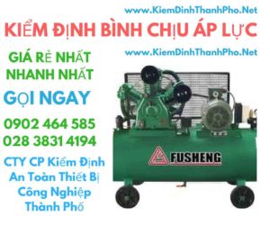 hình ảnh kiểm định bình chịu áp lực