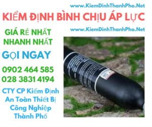 hình ảnh kiểm định bình chịu áp lực