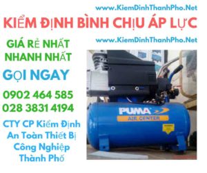 hình ảnh kiểm định bình chịu áp lực