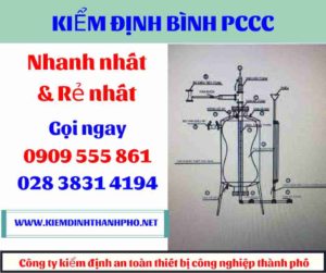 hình ảnh Kiểm định bình PCCC