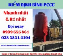 Kiểm định bình PCCC – hồ sơ kiểm định bình PCCC gồm những gì