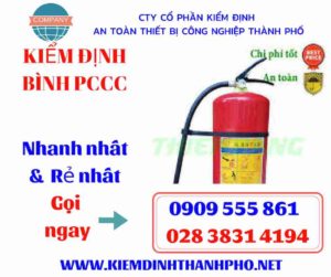 hình ảnh Kiểm định bình PCCC